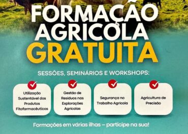 FORMAÇÃO AGRICOLA GRATUITA